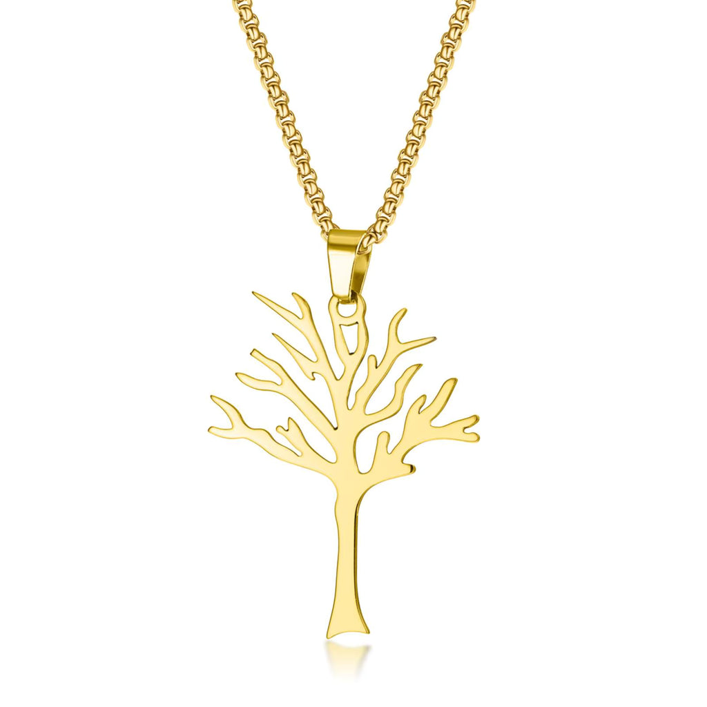 Simple Tree of Life Pendant Necklace 2
