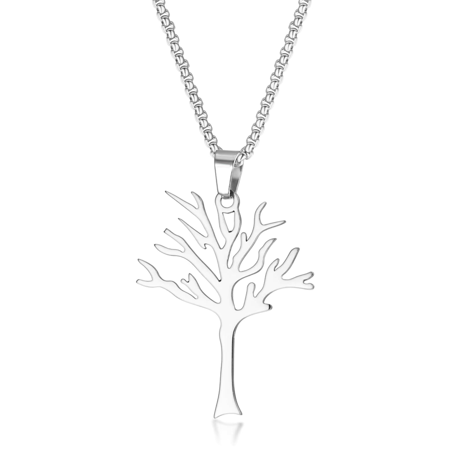 Simple Tree of Life Pendant Necklace